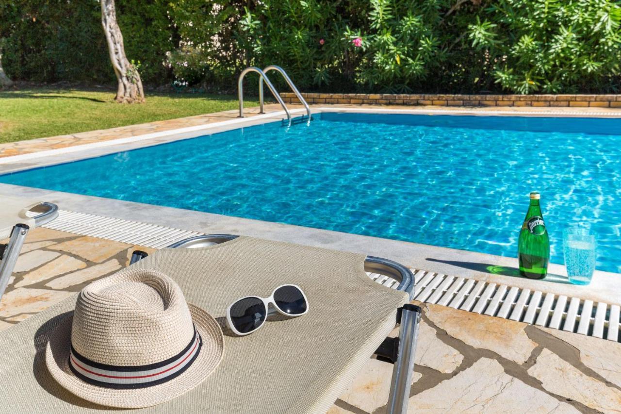Villa Angelos أخارافي المظهر الخارجي الصورة