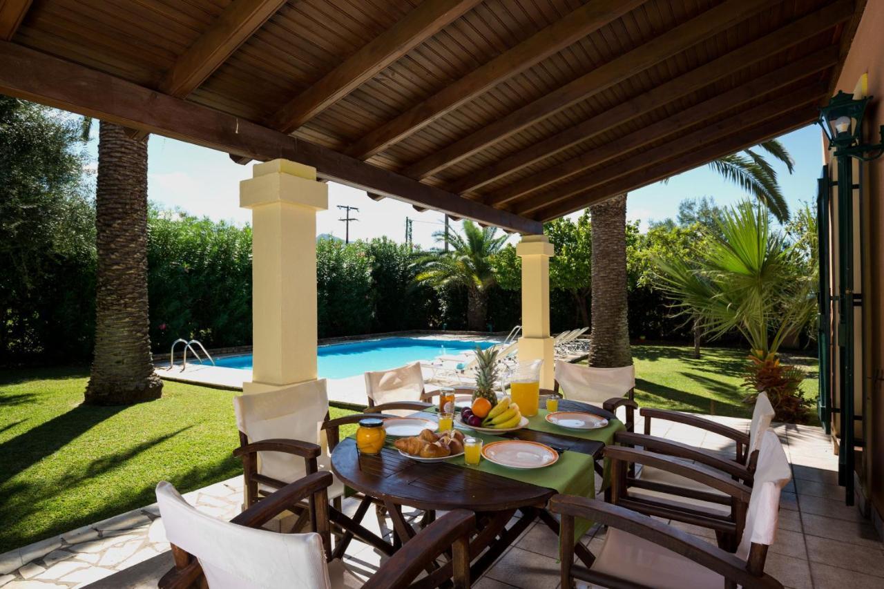 Villa Angelos أخارافي المظهر الخارجي الصورة